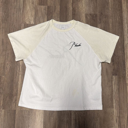 Rhude Cream Logo Shirt
