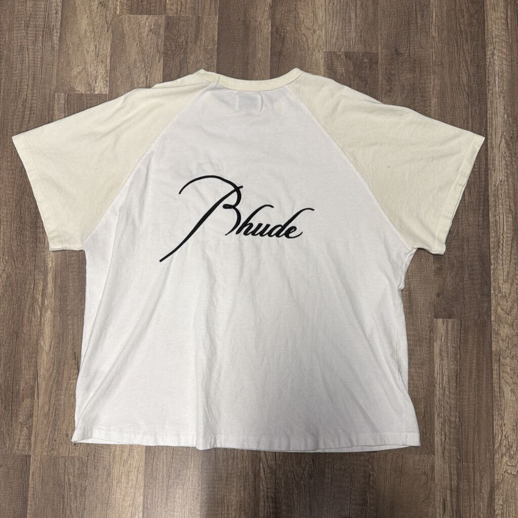 Rhude Cream Logo Shirt