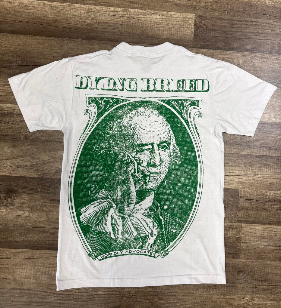 Saints dying breed money shirt white