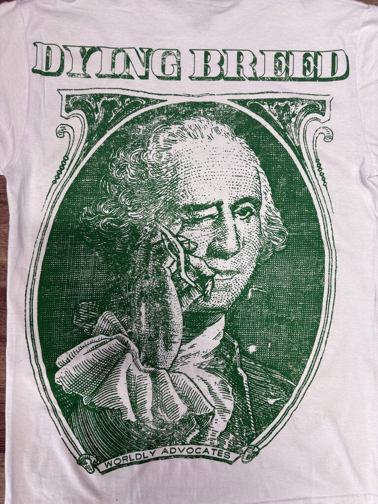 Saints dying breed money shirt white