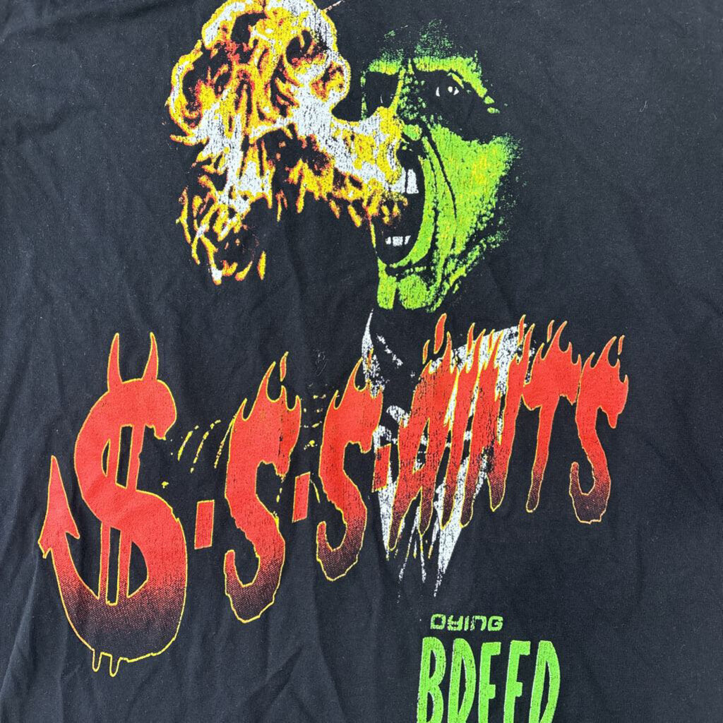 Saints Fire breather shirt L/S black