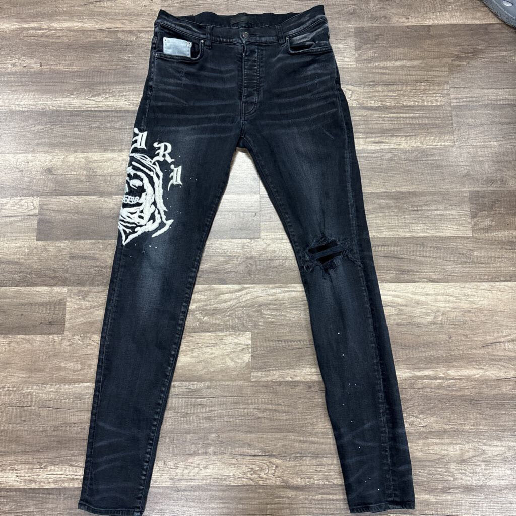 Amiri Jean Grim Reaper Logo