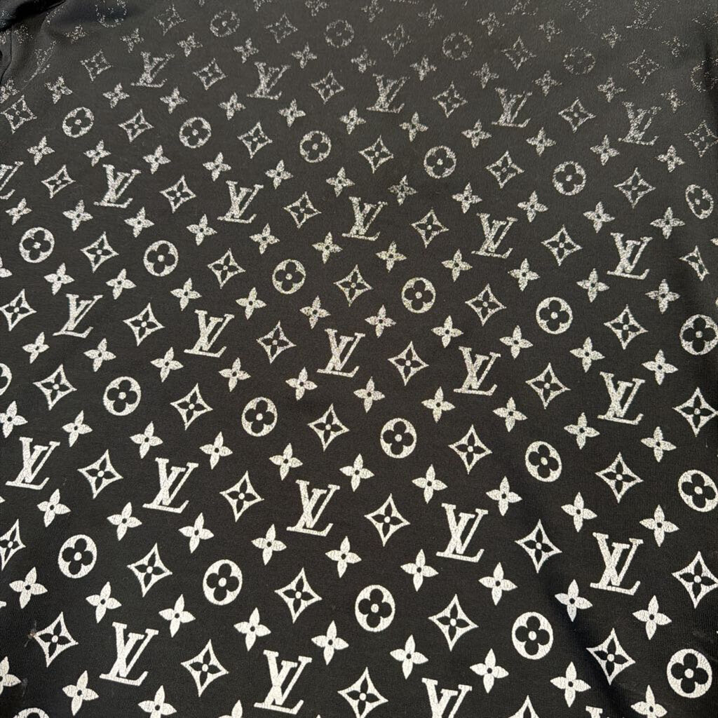 Louis Vuitton Faded Monogram Shirt Black