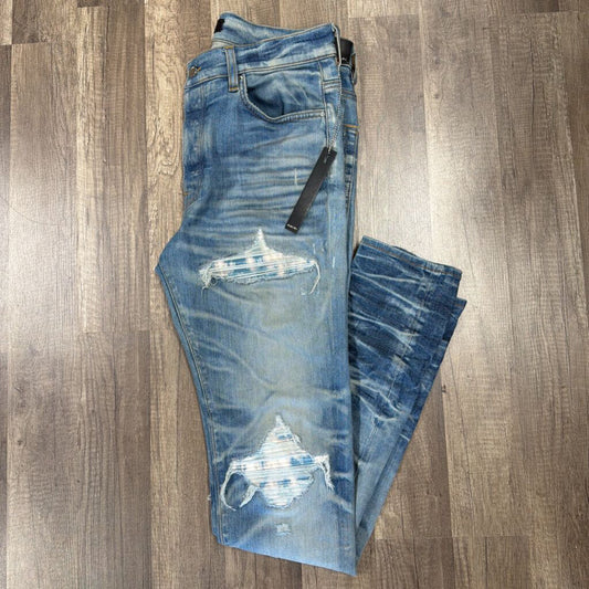 Amiri Mx1 Blue Tie Dye