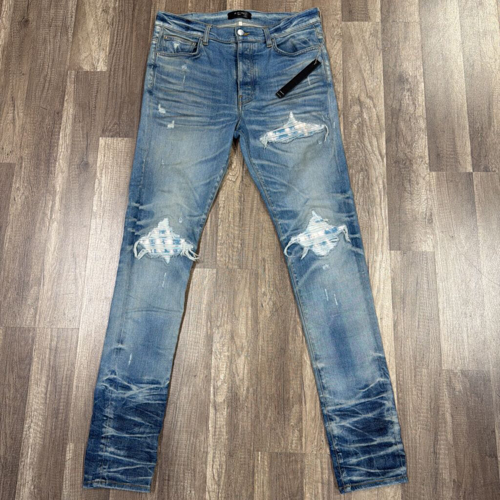 Amiri Mx1 Blue Tie Dye