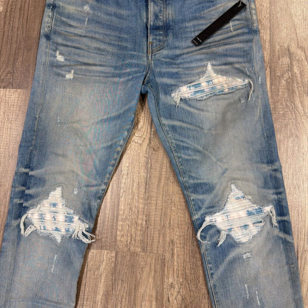 Amiri Mx1 Blue Tie Dye