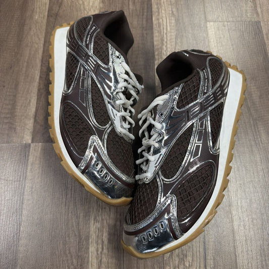 Bottega Orbit Veneta Silver Brown (No Box)