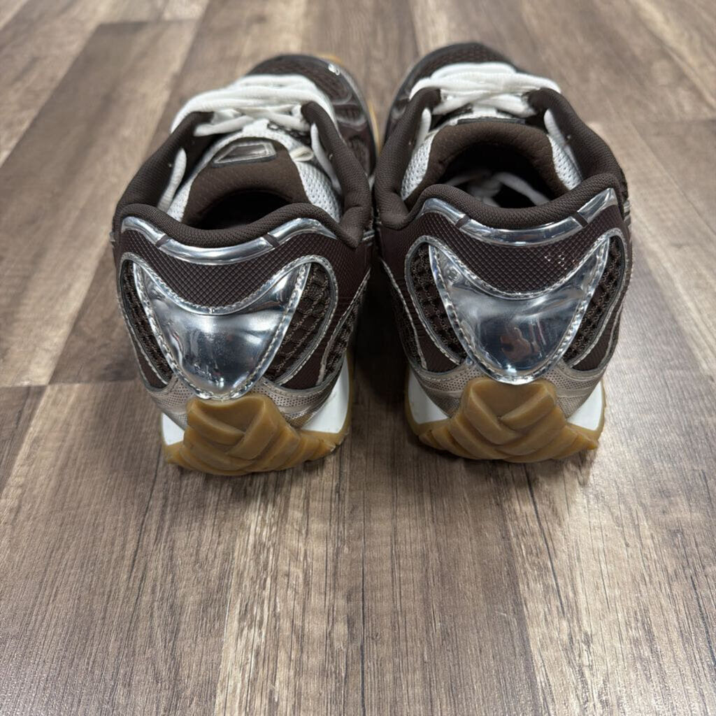 Bottega Orbit Veneta Silver Brown (No Box)