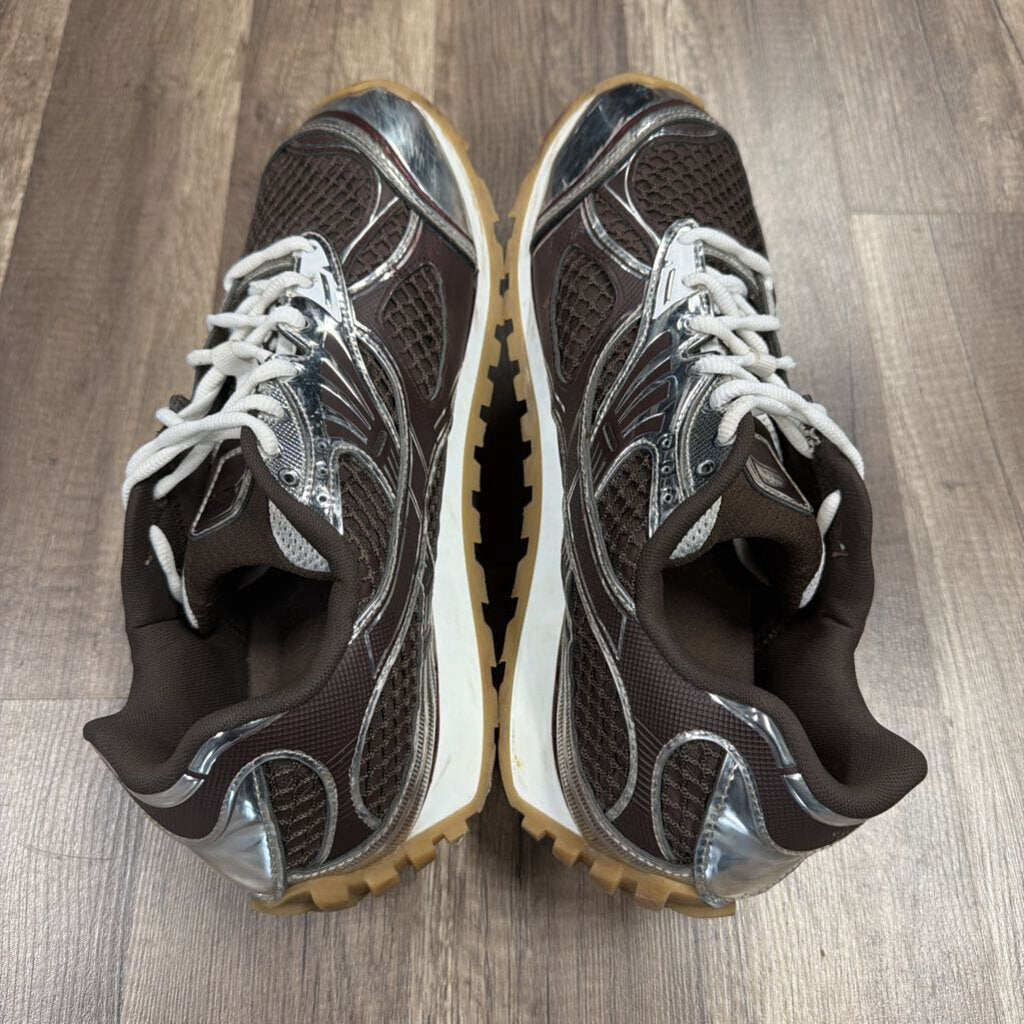 Bottega Orbit Veneta Silver Brown (No Box)
