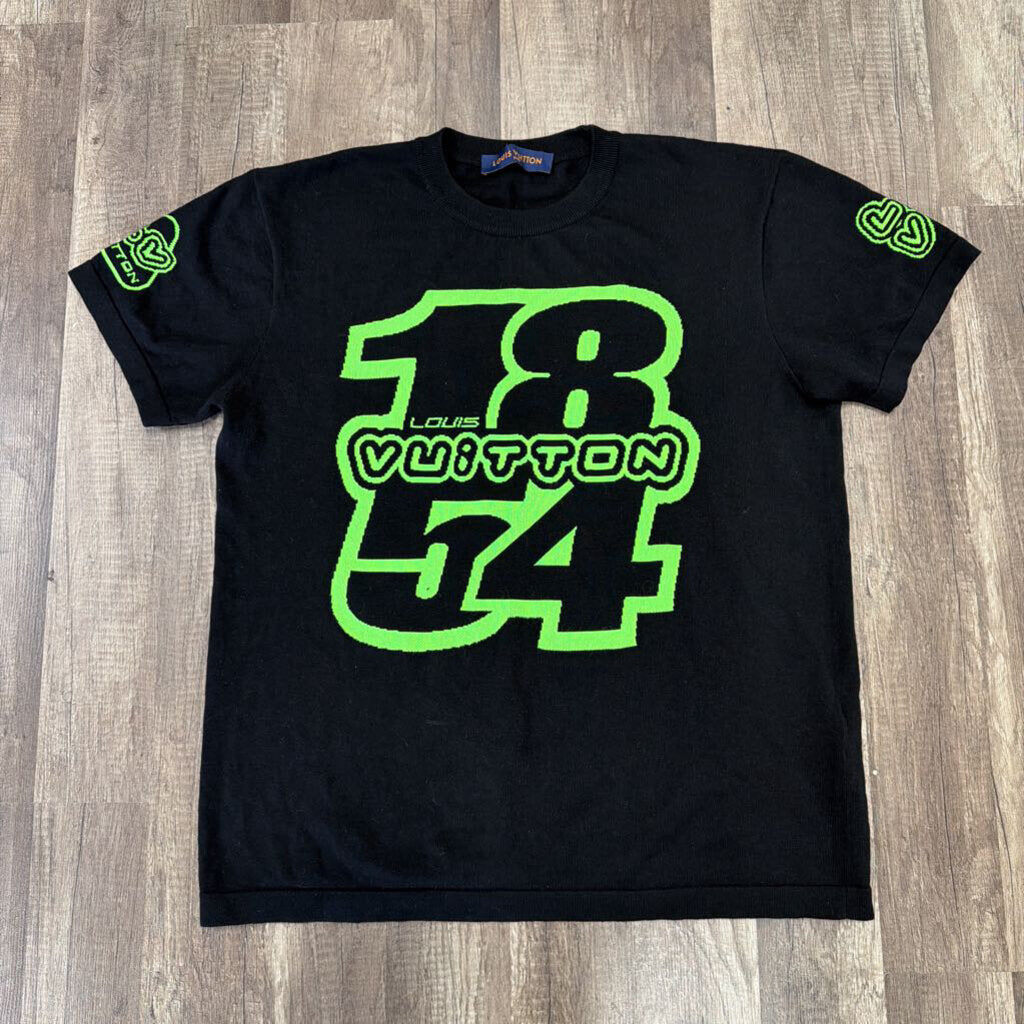 Louis Vuitton LV 1854 Graphic T-shirt Black Green