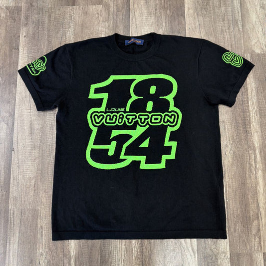 Louis Vuitton LV 1854 Graphic T-shirt Black Green