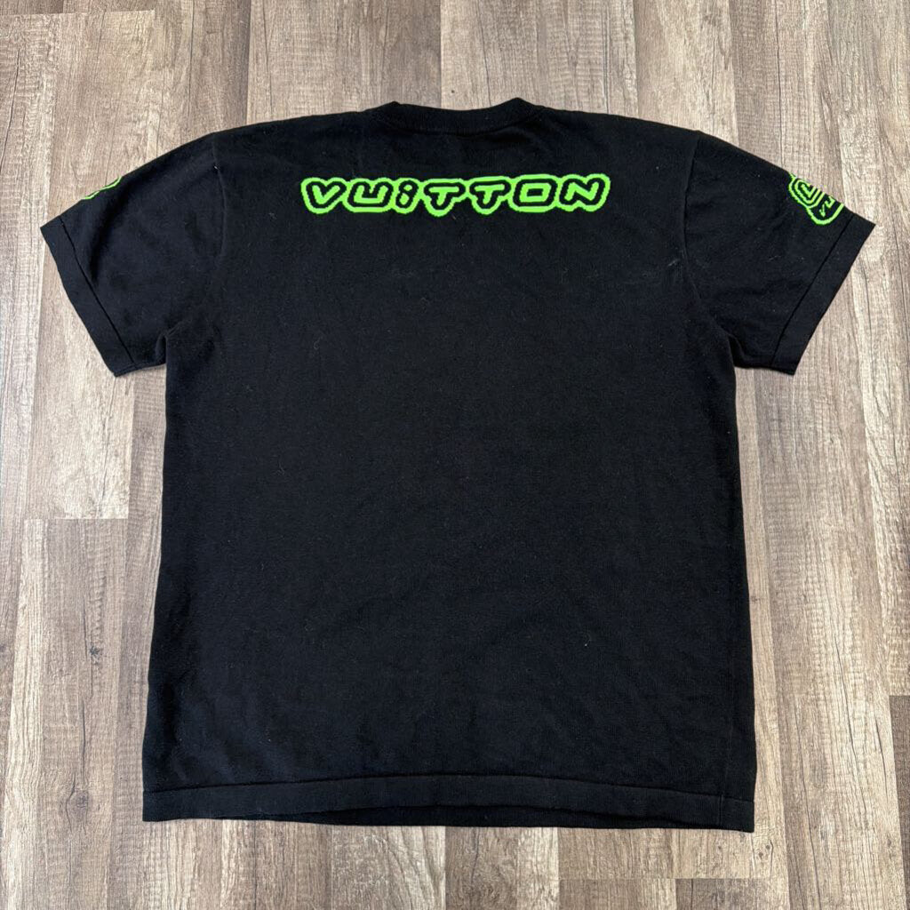 Louis Vuitton LV 1854 Graphic T-shirt Black Green