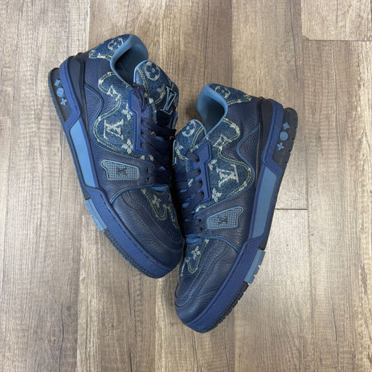 Louis Vuitton Trainer Blue Denim