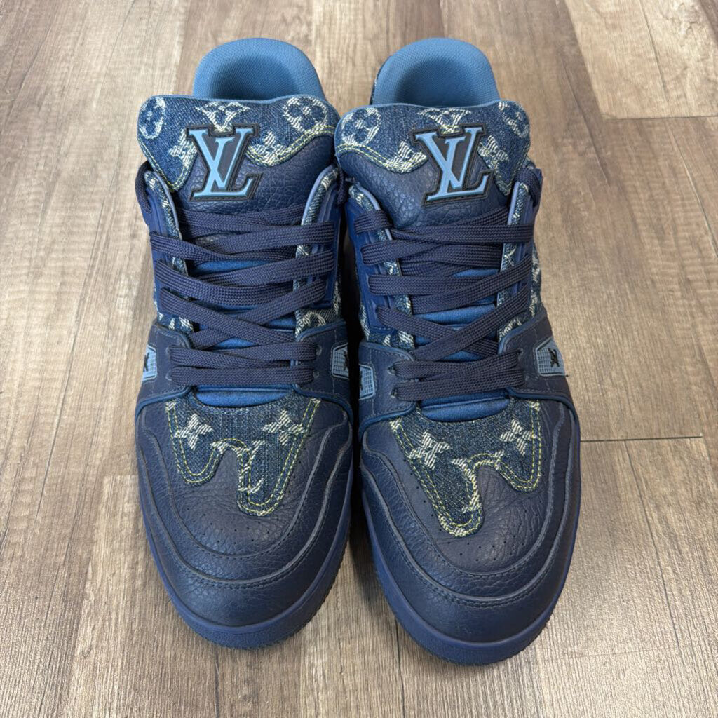 Louis Vuitton Trainer Blue Denim