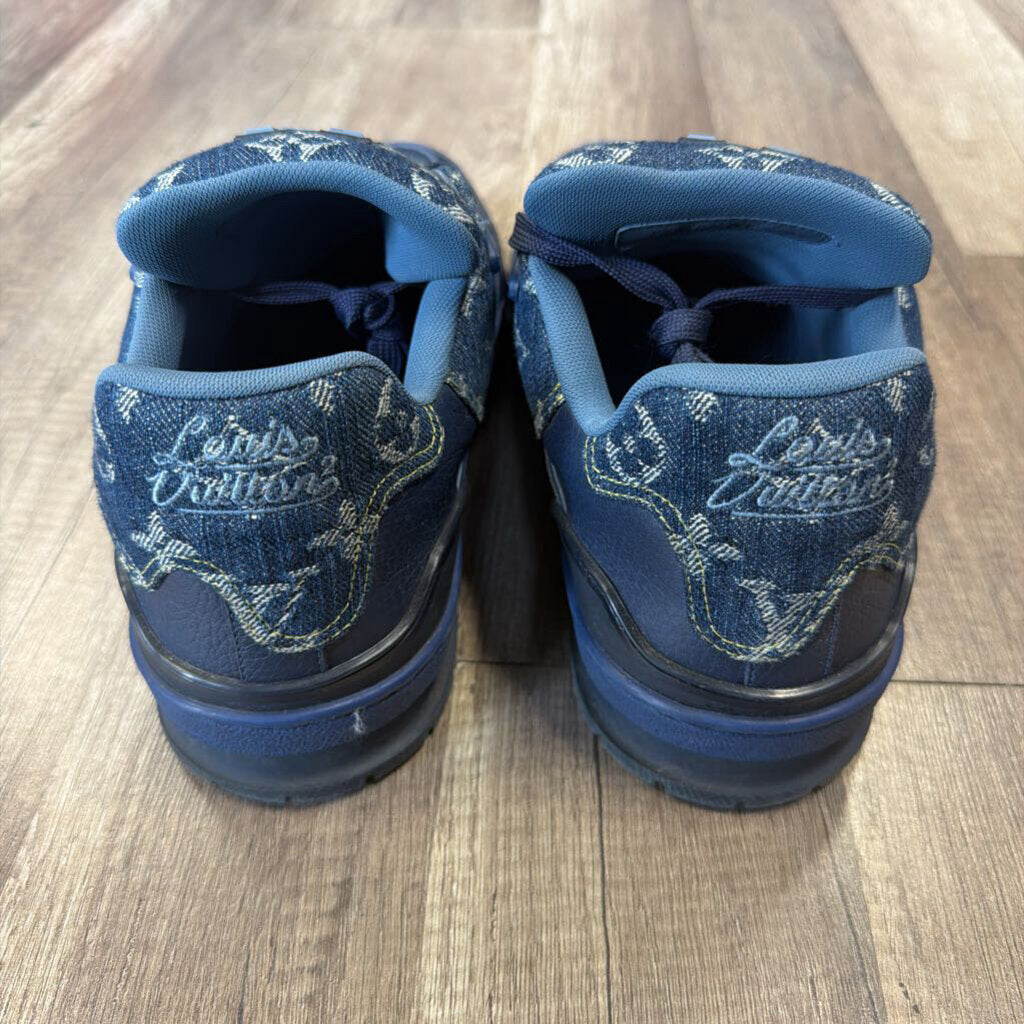 Louis Vuitton Trainer Blue Denim