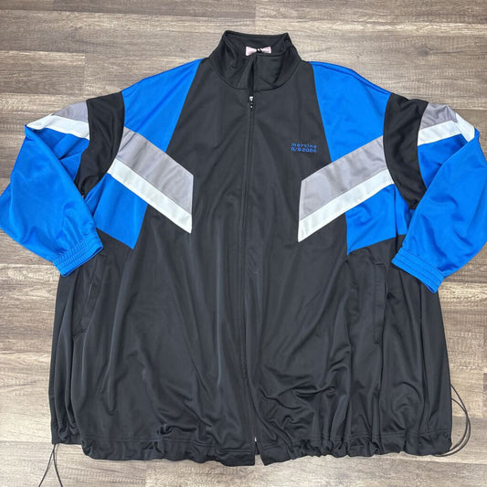 Martine Rose Track Jacket Black Blue