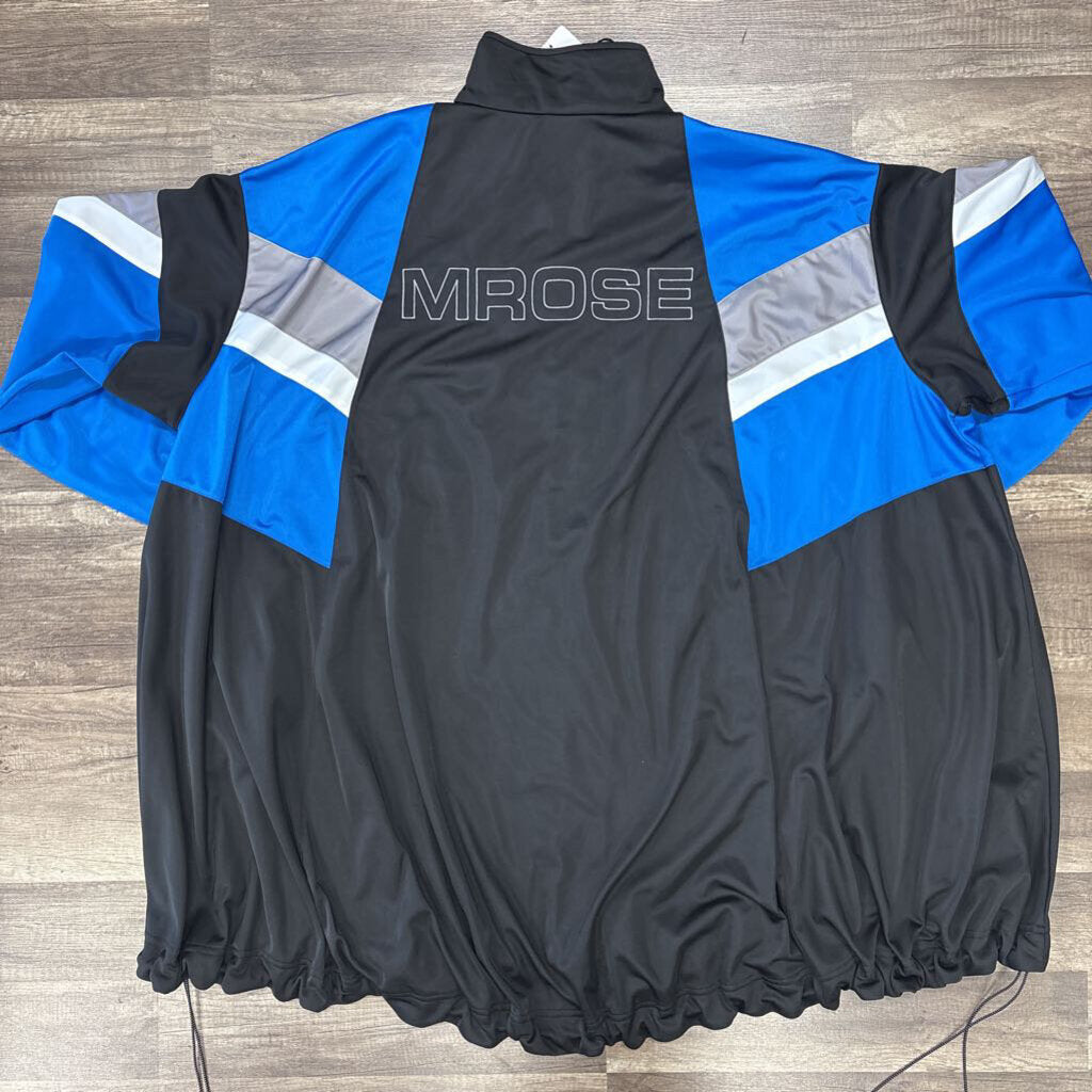 Martine Rose Track Jacket Black Blue