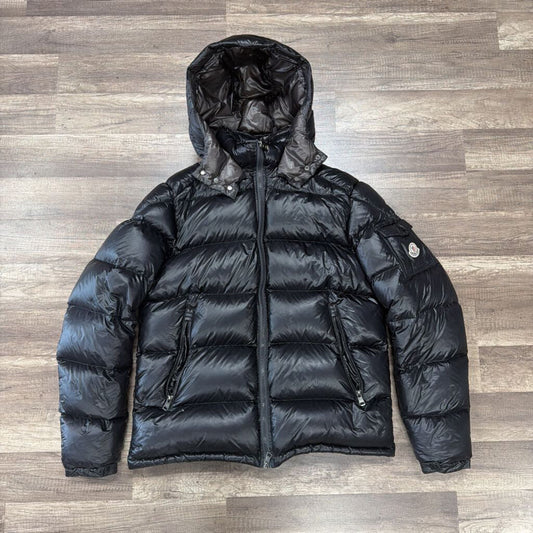 Moncler Coat Giubbotto Black