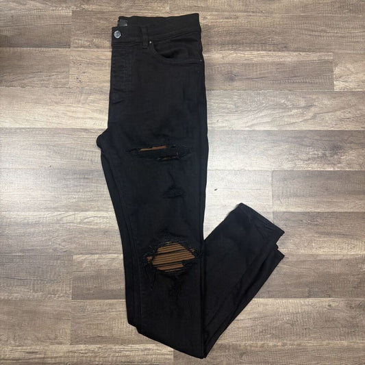 Amiri Jean Mx1 Black Brown