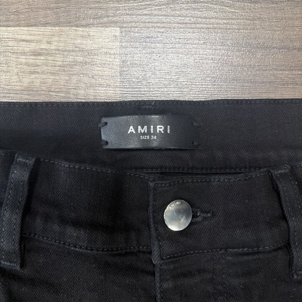 Amiri Jean Mx1 Black Brown