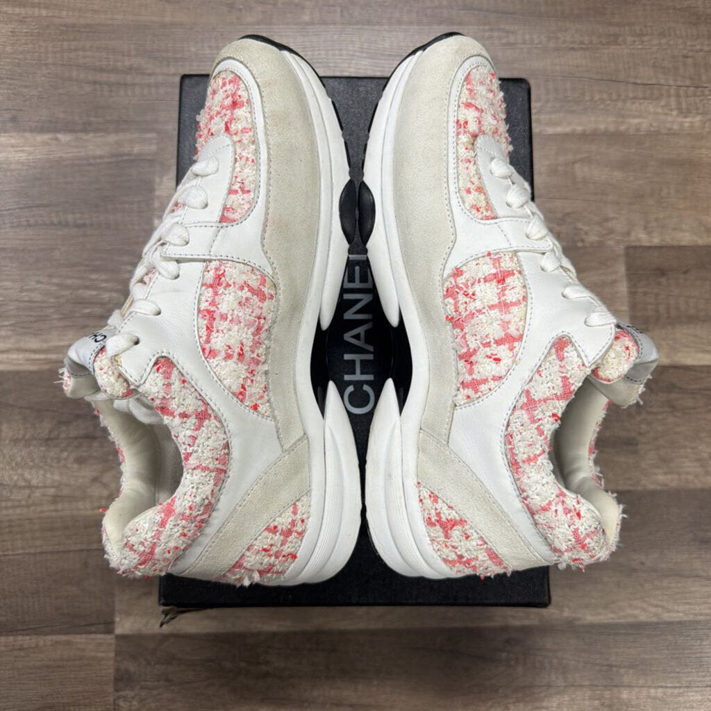 Chanel Trainer White Pink