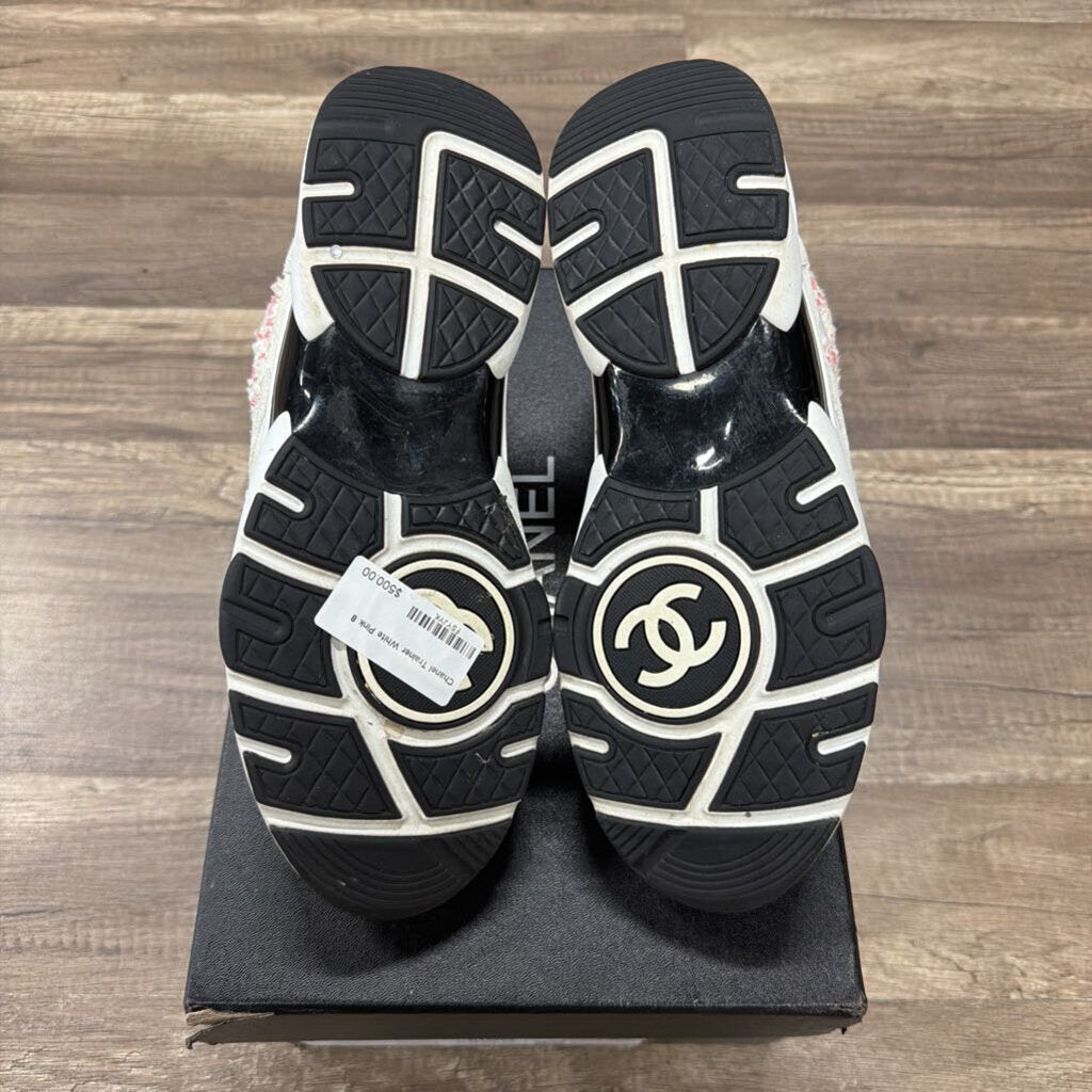 Chanel Trainer White Pink