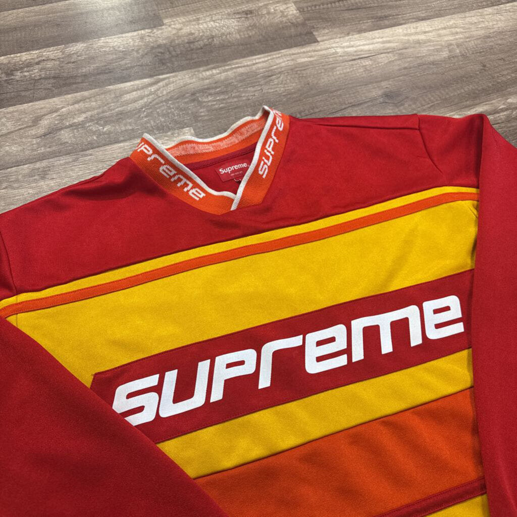 Supreme Soccer Jersey L/S Red