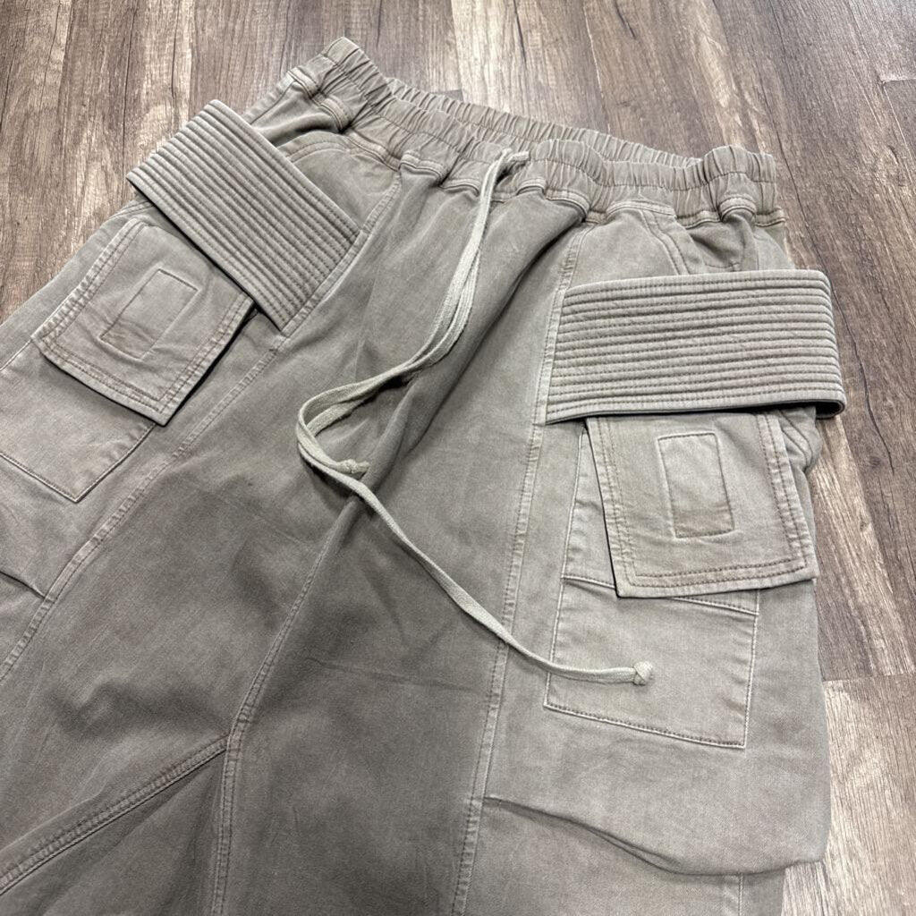 Rick owens cargo short pale green