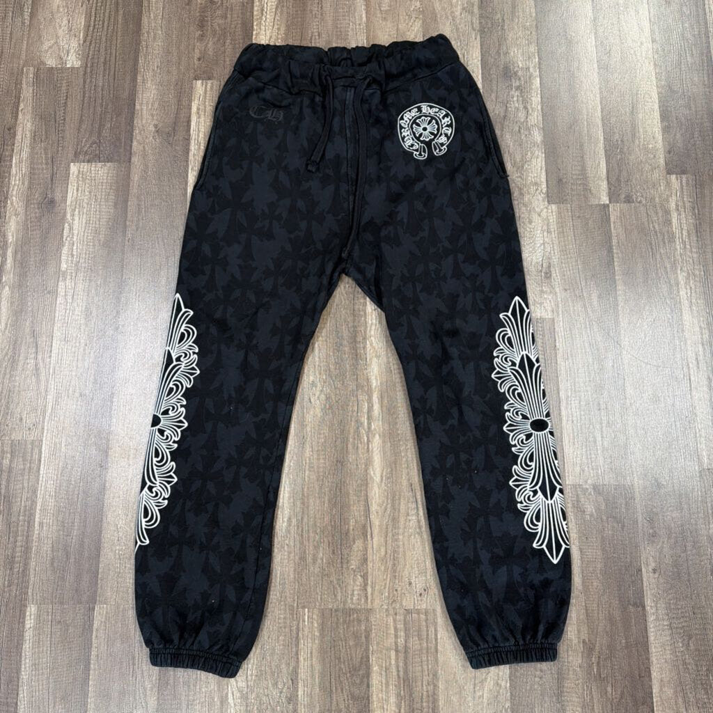 Chrome Hearts All Over Cross Print Sweatpants
