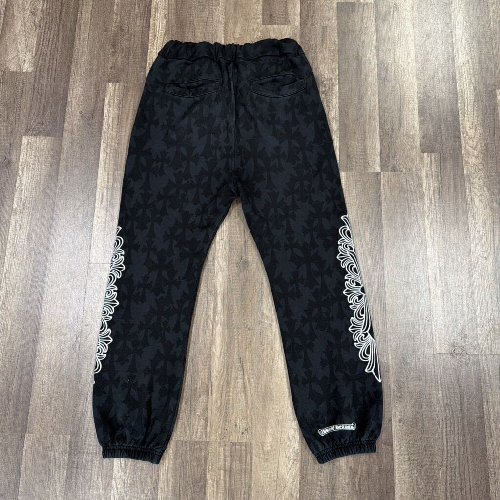 Chrome Hearts All Over Cross Print Sweatpants