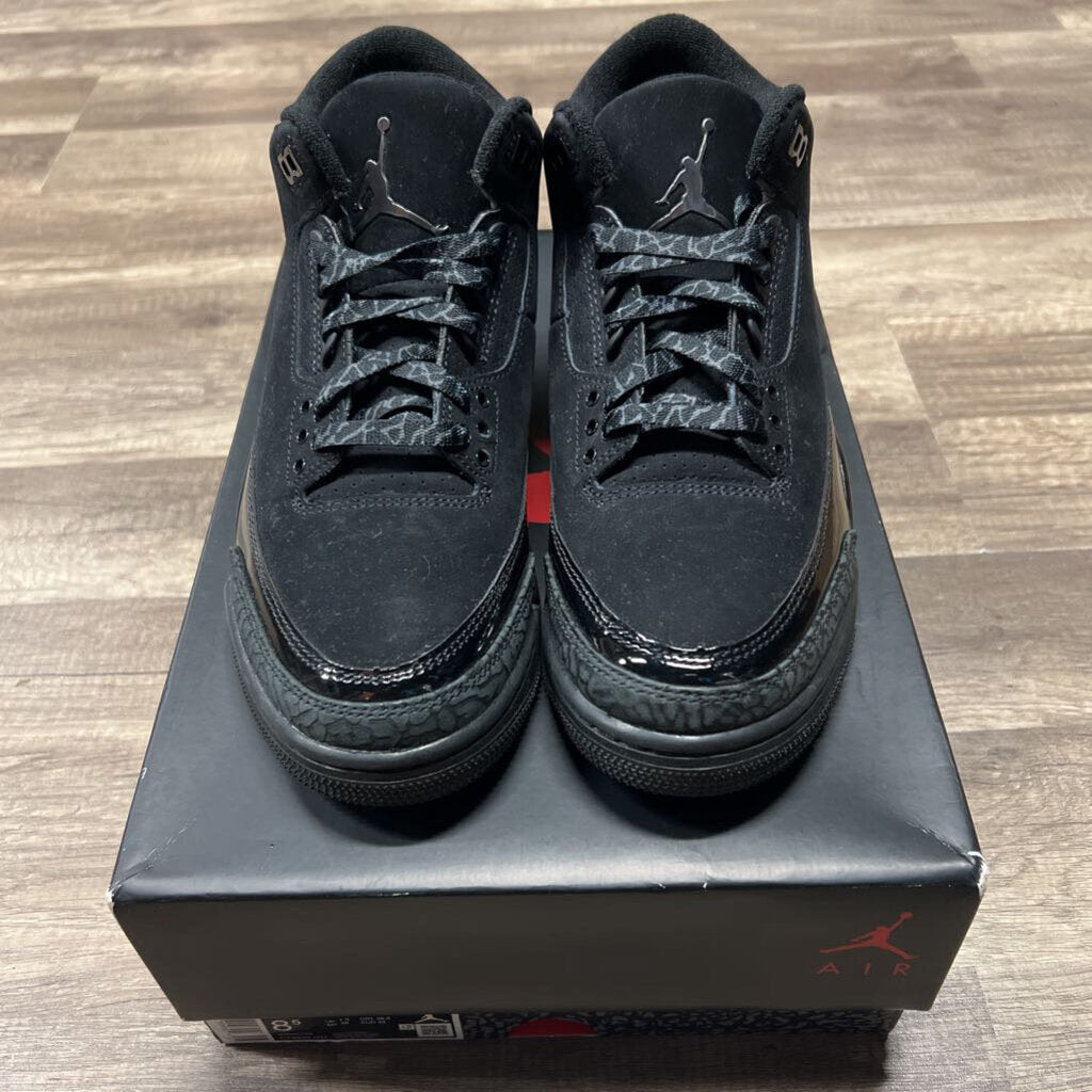 Jordan 3 black cat