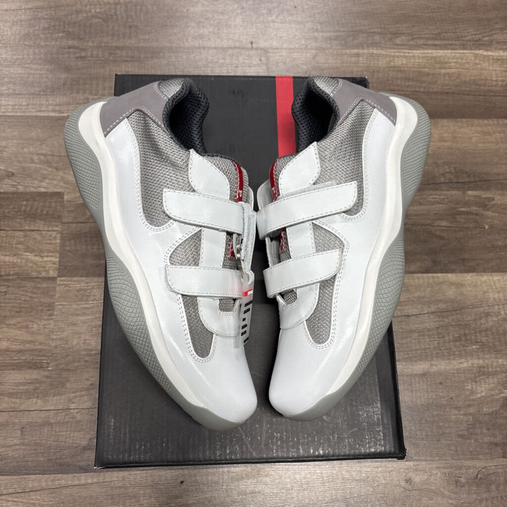 Prada America Cup White Grey