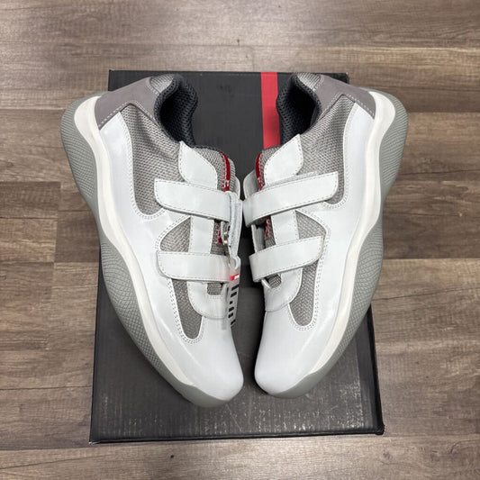 Prada America Cup White Grey