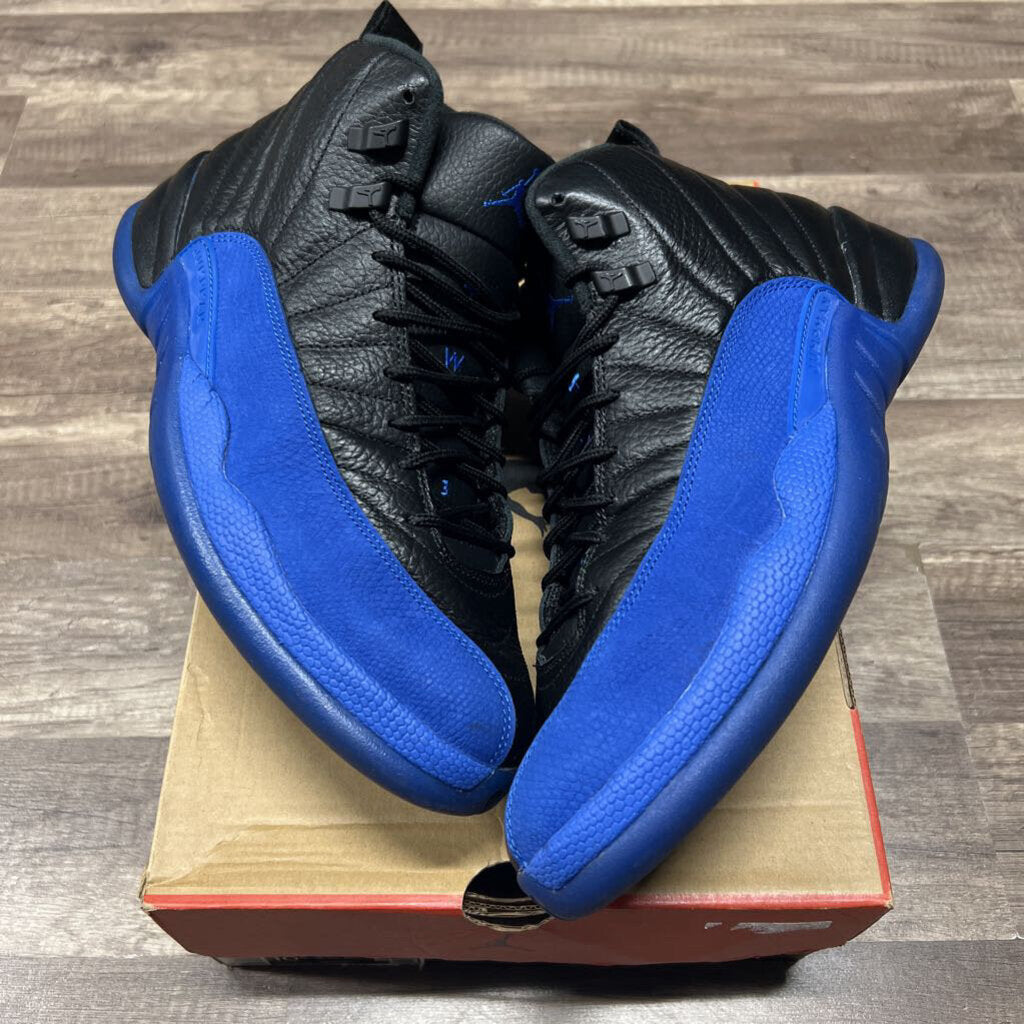 Jordan 12 blue black