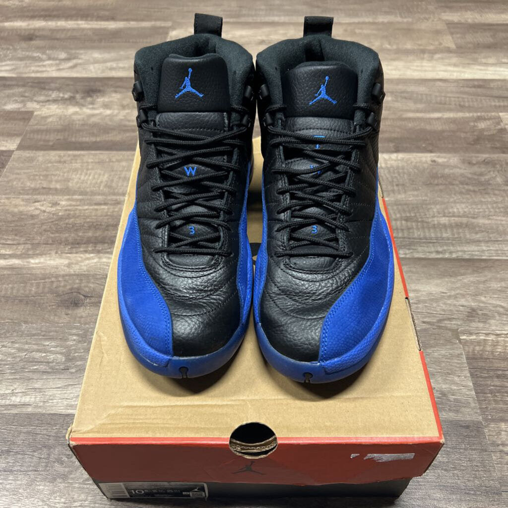 Jordan 12 blue black