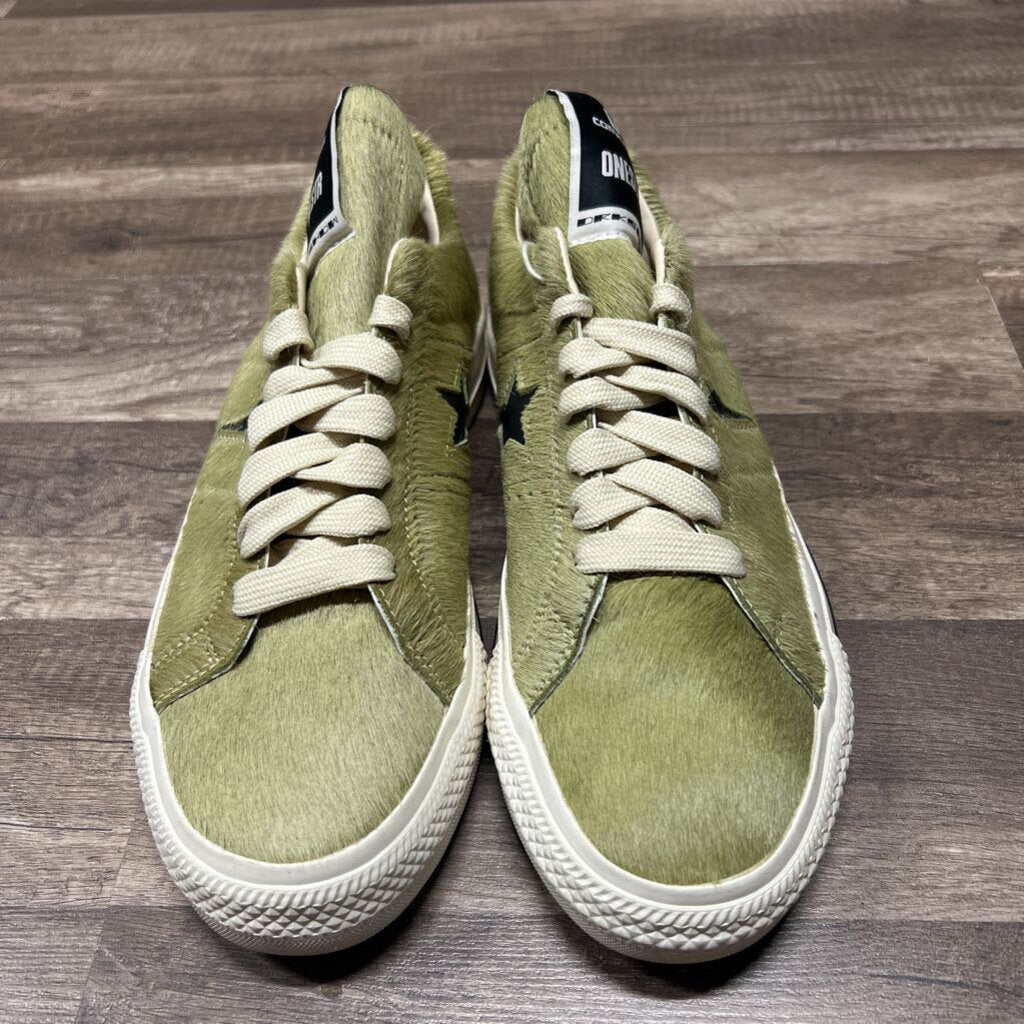 rick owens x converse green