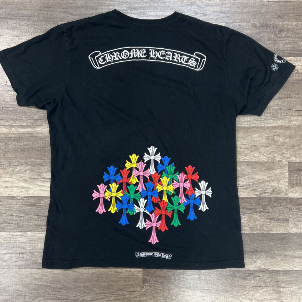 Chrome hearts shirt multi color cross cemetery