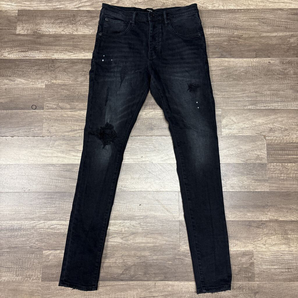 Purple Jean Black
