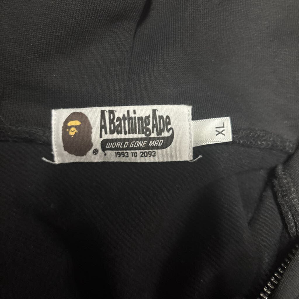 Bape Zip Up Black Shark