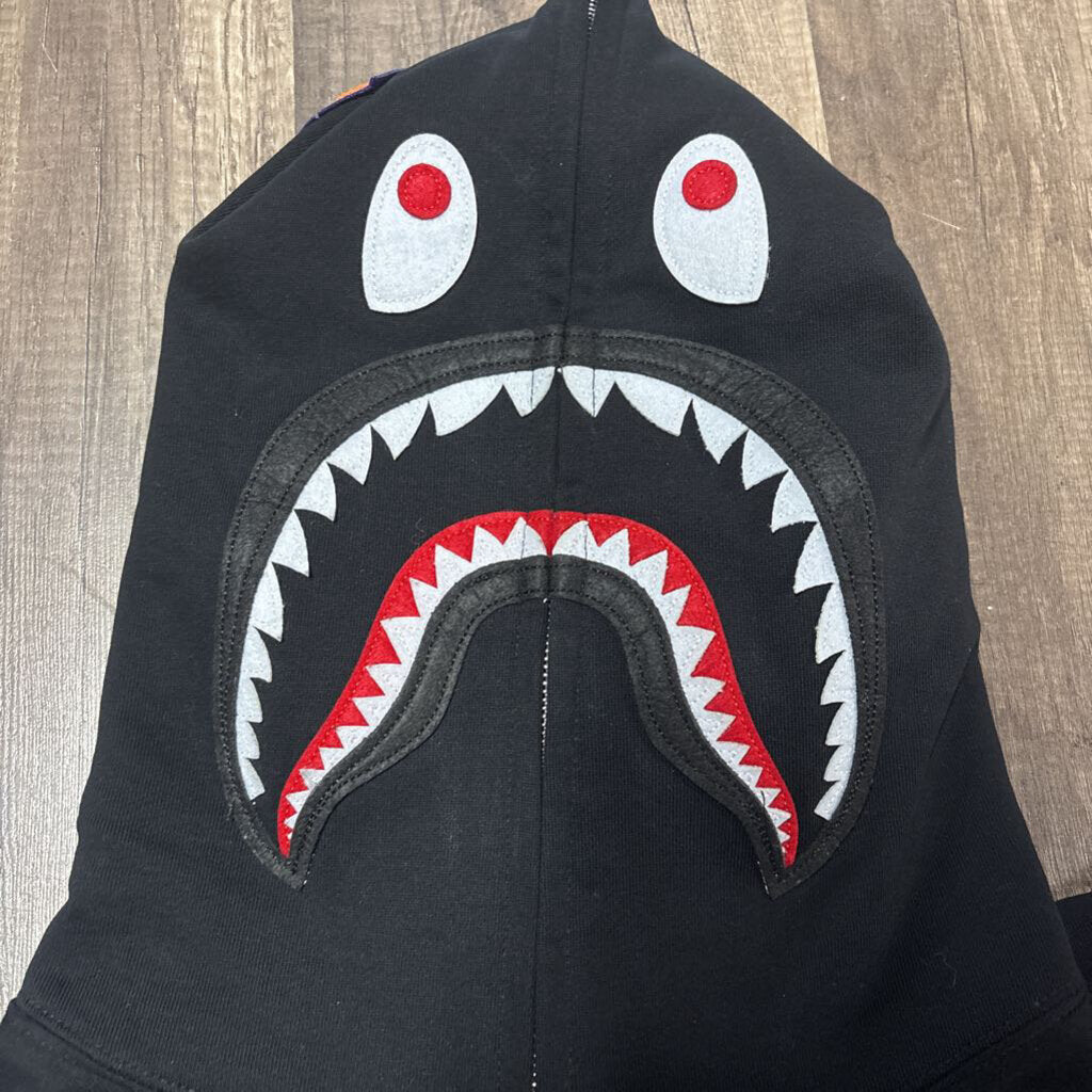 Bape Zip Up Black Shark