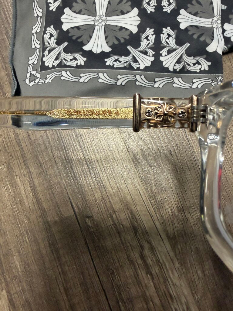 Chrome Hearts Vagillionaire 2 Clear Gold