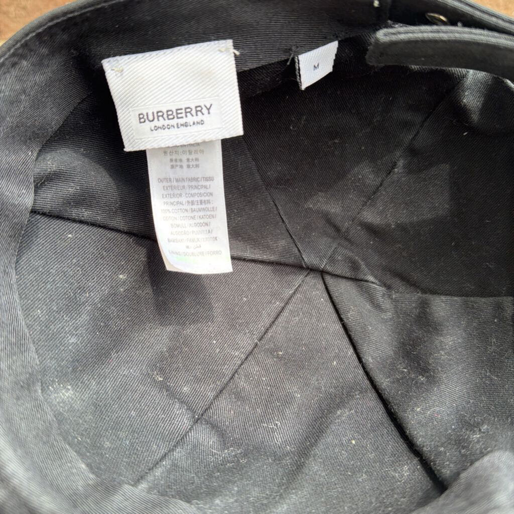 Burberry Logo Hat Black