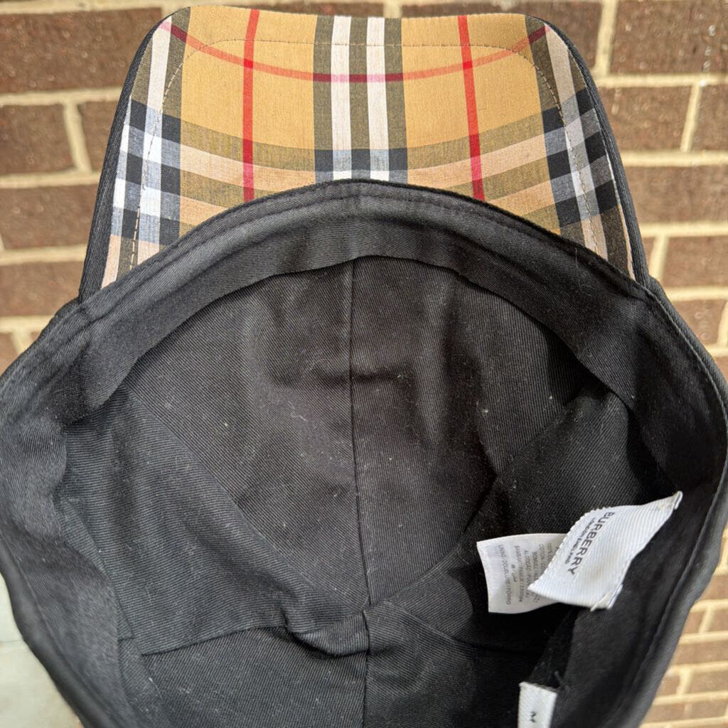 Burberry Logo Hat Black