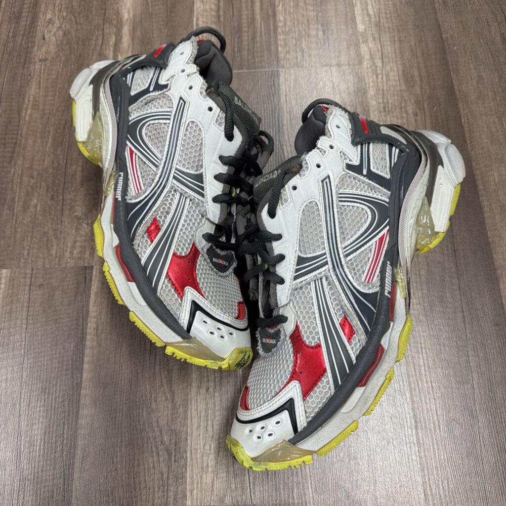 Balenciaga Runner Silver/Red (No Box)