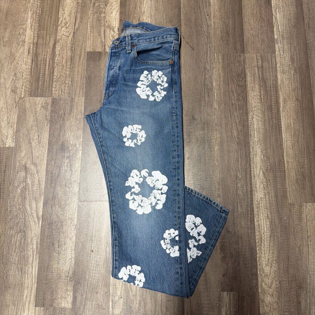 Denim Tears Blue Levi Jeans