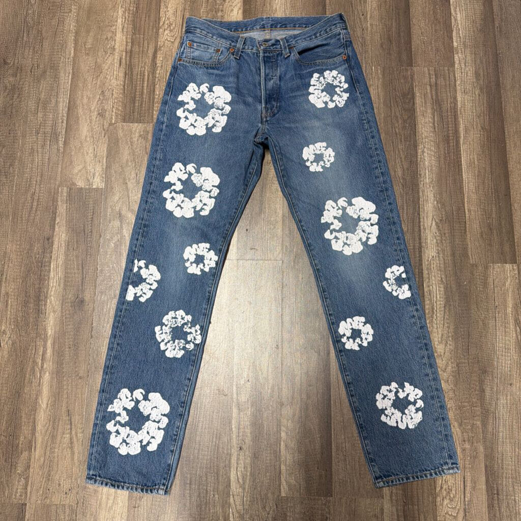 Denim Tears Blue Levi Jeans