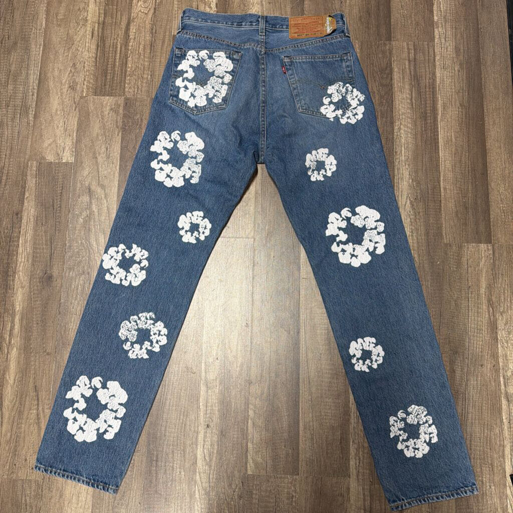 Denim Tears Blue Levi Jeans