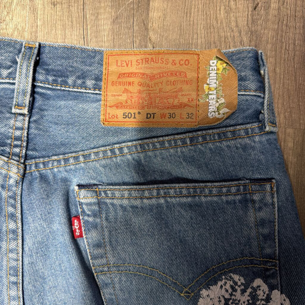 Denim Tears Blue Levi Jeans