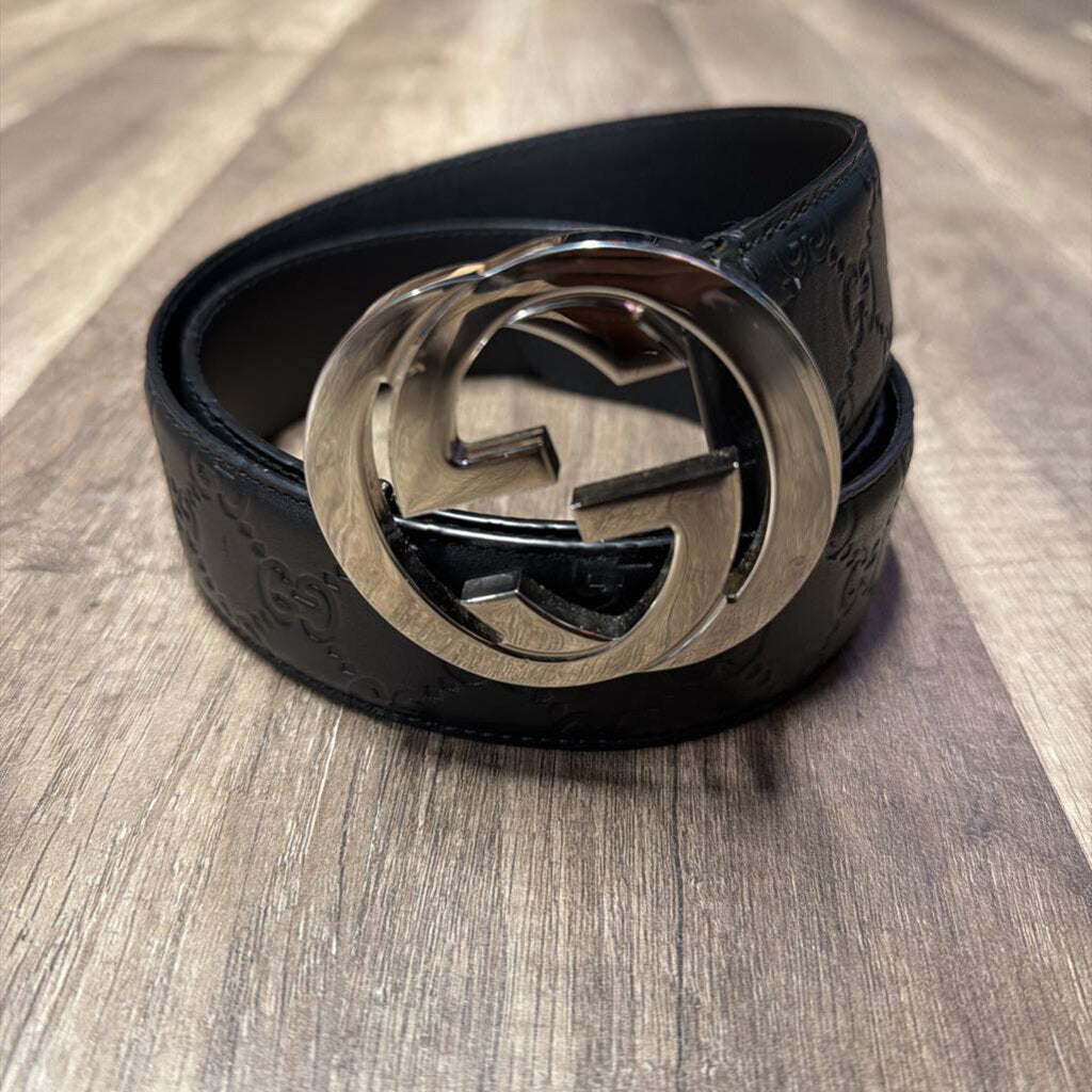 Gucci Belt Monogram Black