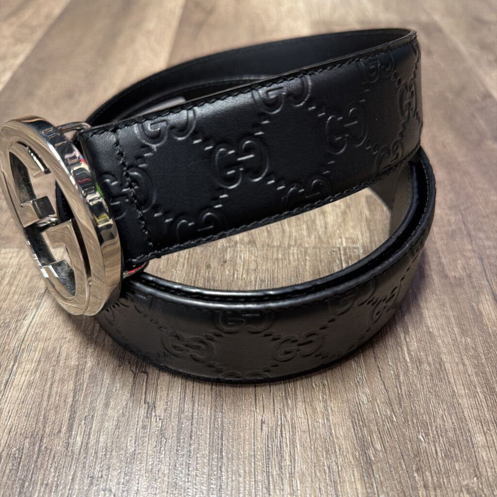 Gucci Belt Monogram Black